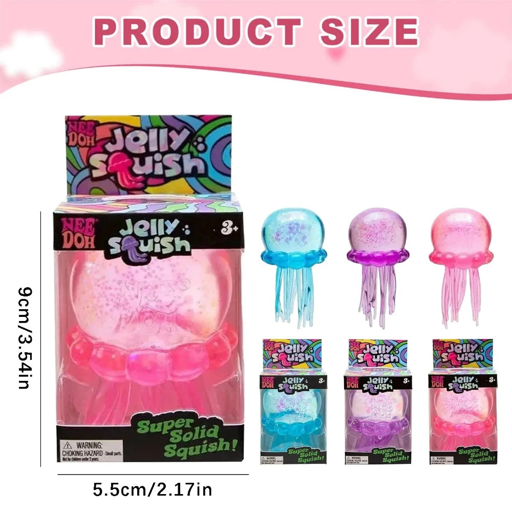 Needoh Jellyfish Squishy Fidget Toy
