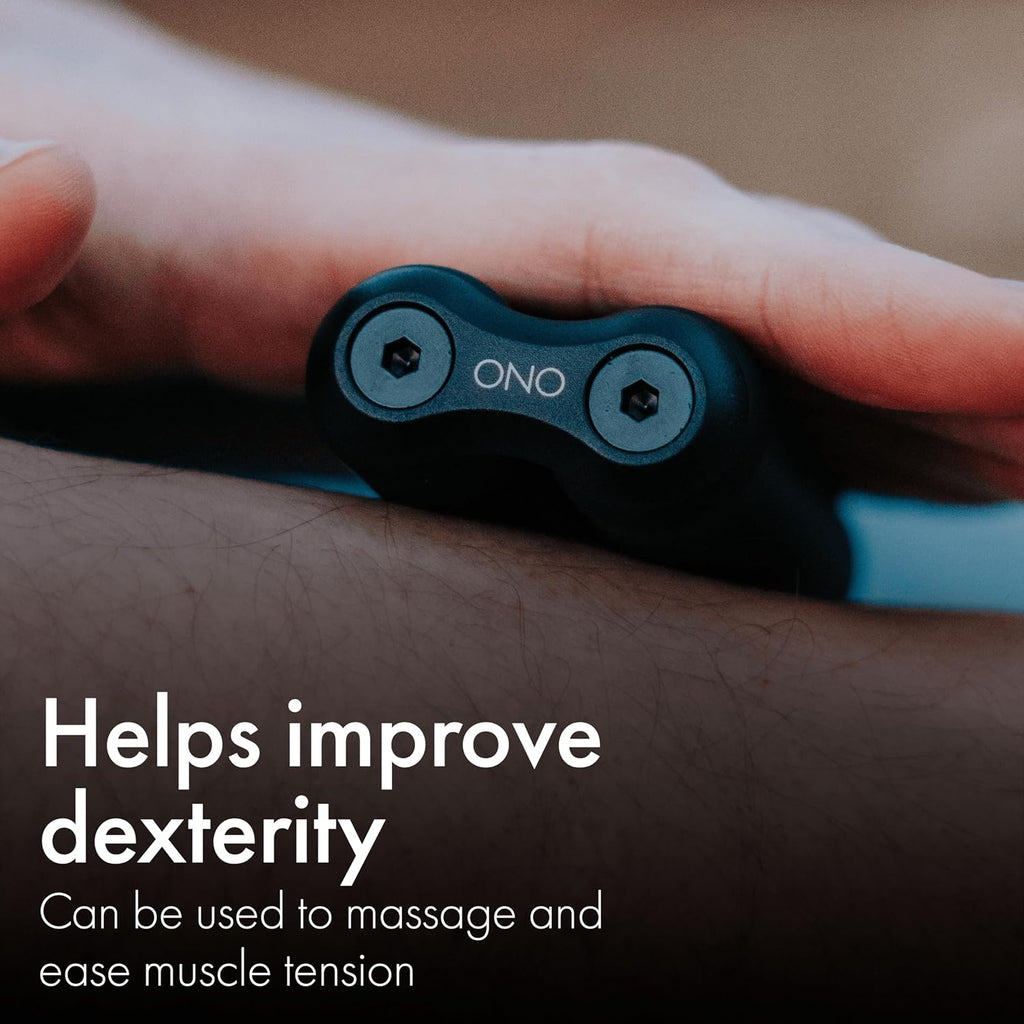 Roller - Handheld Fidget Toy for Adults | Help Relieve Stress, Anxiety, Tension | Promotes Focus, Clarity | Compact, Portable Design (Black, Full Size - ABS Plastic)
