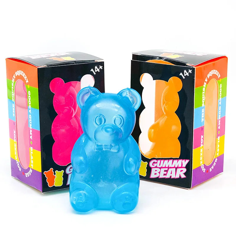 Needoh Gummy Bear Squishy Fidget Toy