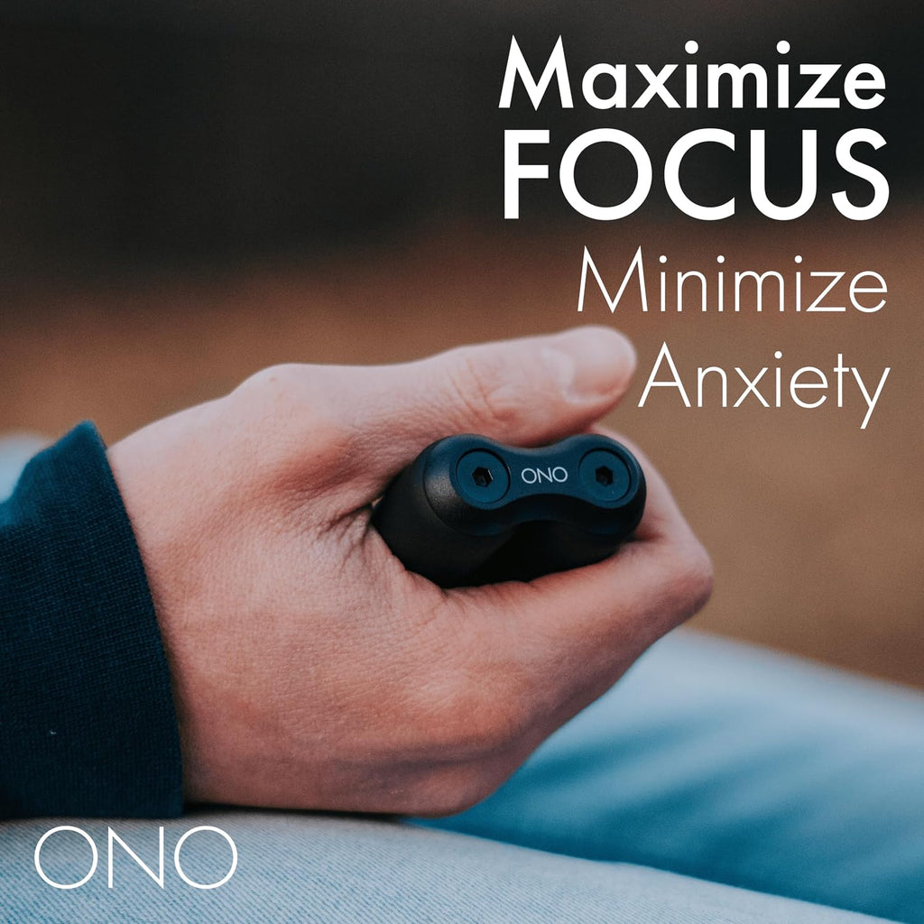Roller - Handheld Fidget Toy for Adults | Help Relieve Stress, Anxiety, Tension | Promotes Focus, Clarity | Compact, Portable Design (Black, Full Size - ABS Plastic)