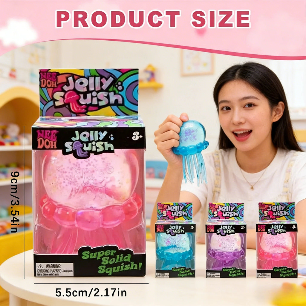 Needoh Jellyfish Squishy Fidget Toy