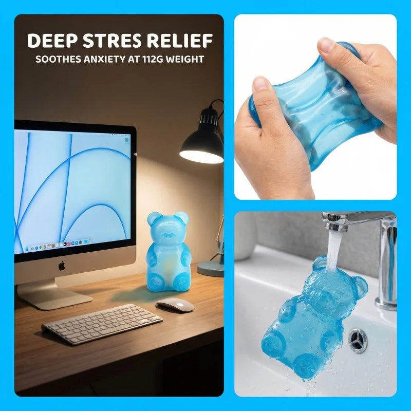 Needoh Gummy Bear Squishy Fidget Toy