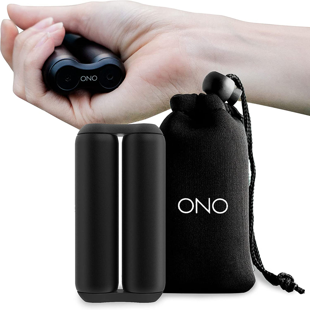 Roller - Handheld Fidget Toy for Adults | Help Relieve Stress, Anxiety, Tension | Promotes Focus, Clarity | Compact, Portable Design (Black, Full Size - Aluminum)