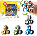 Magnetic Rings Fidget Set - Premium (12-Pack)