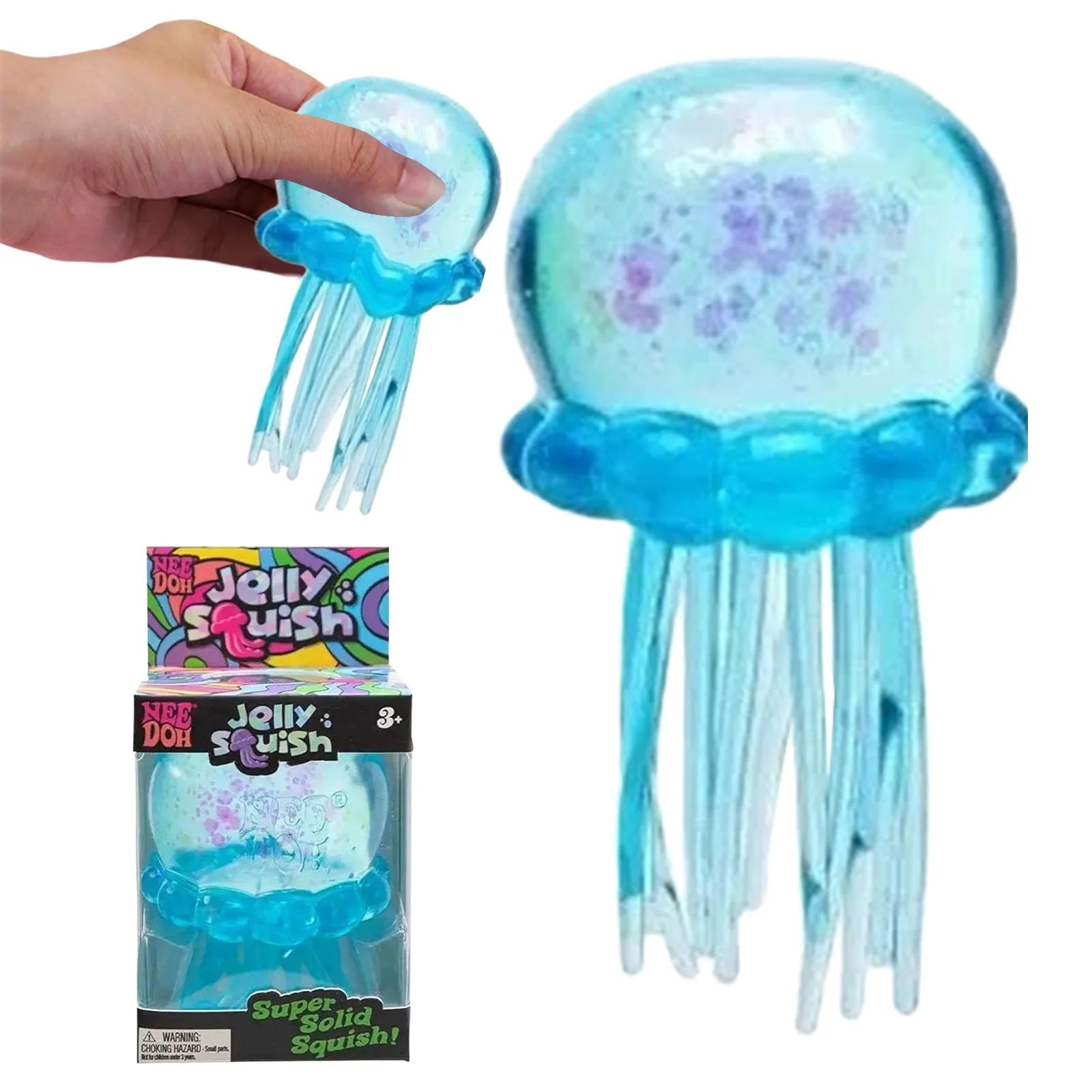 Needoh Jellyfish Squishy Fidget Toy