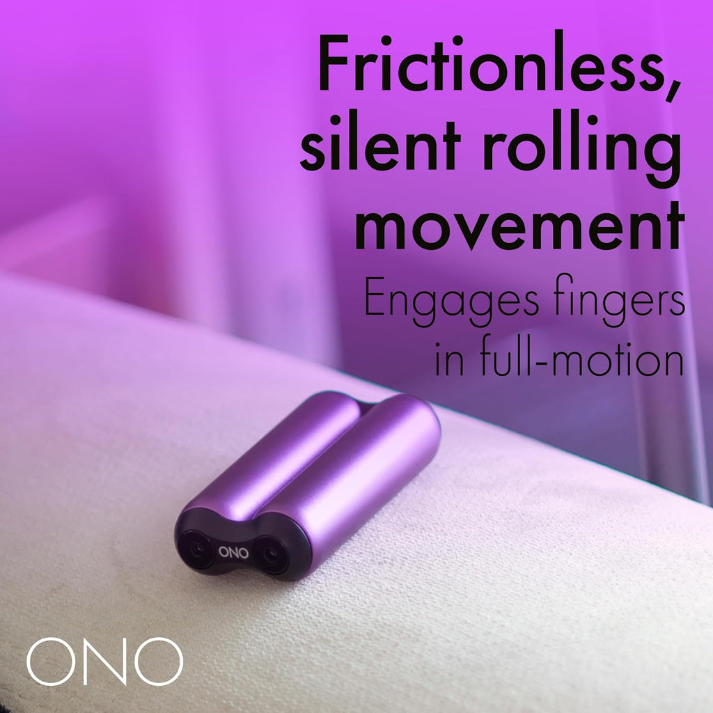 Roller - Handheld Fidget Toy for Adults | Help Relieve Stress, Anxiety, Tension | Promotes Focus, Clarity | Compact, Portable Design (Purple, Junior Size - Aluminum)