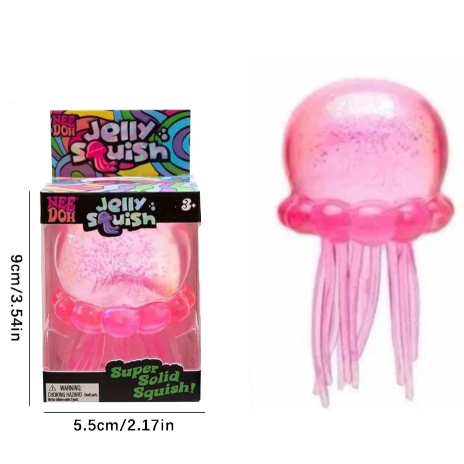 Needoh Jellyfish Squishy Fidget Toy