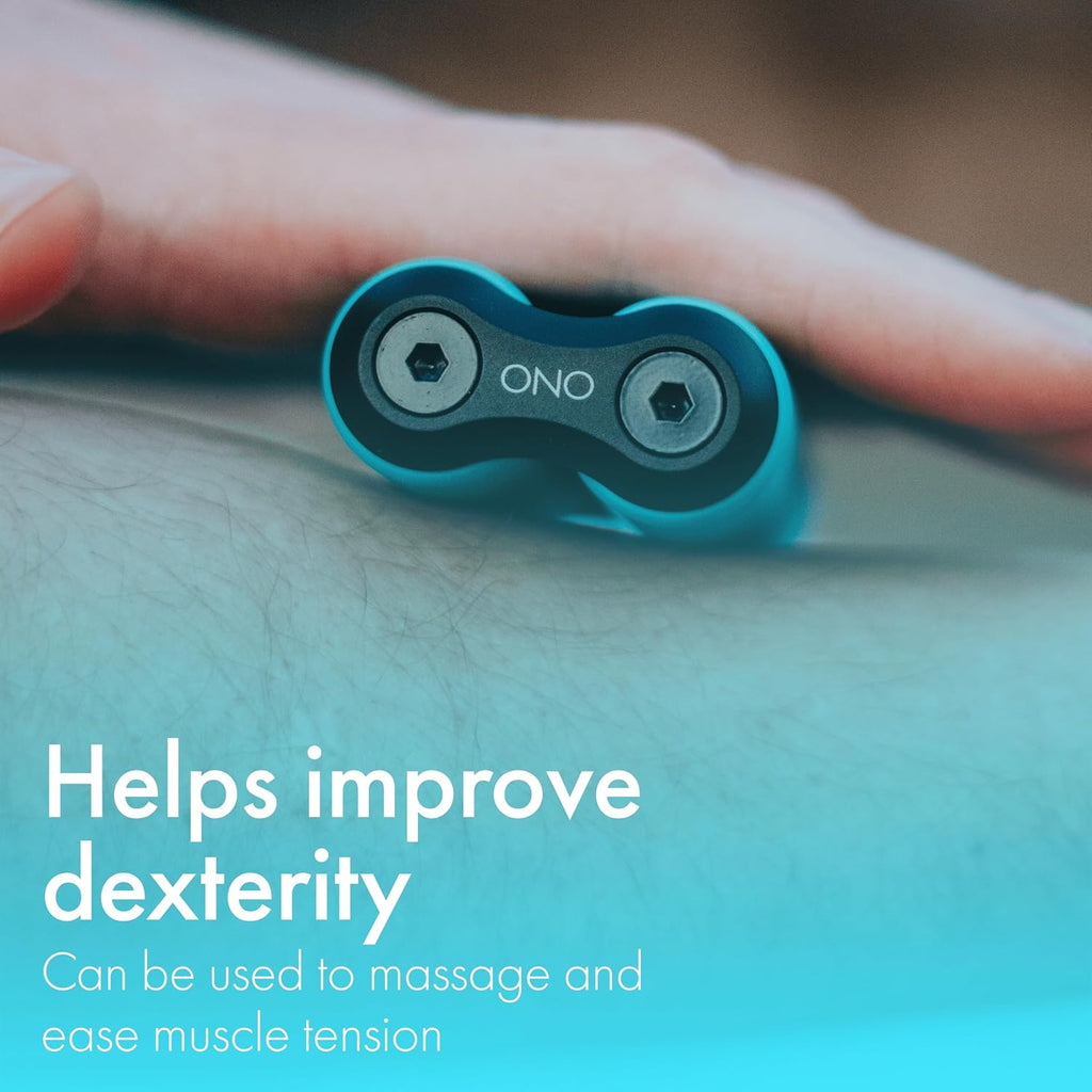 Roller - Handheld Fidget Toy for Adults | Help Relieve Stress, Anxiety, Tension | Promotes Focus, Clarity | Compact, Portable Design (Teal, Full Size - ABS Plastic)