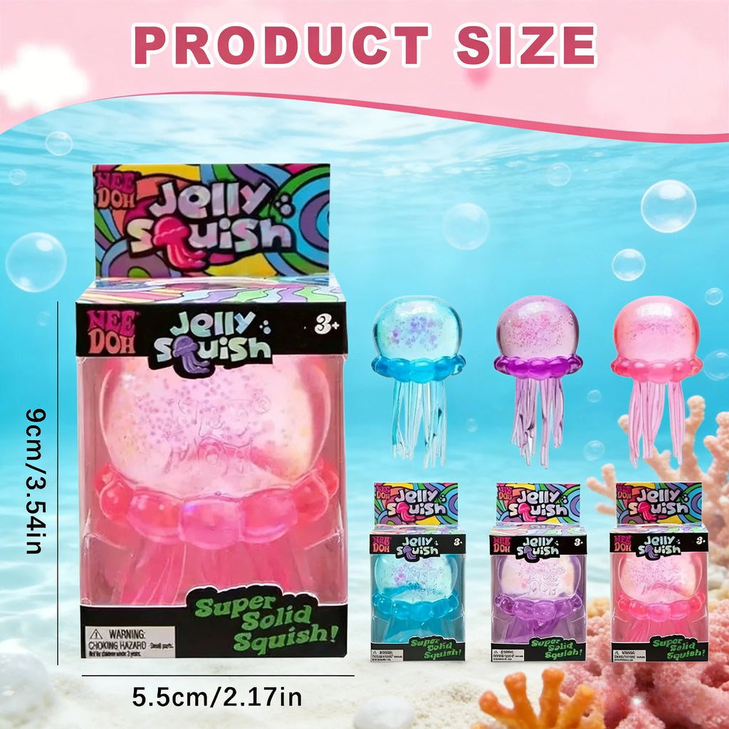 Needoh Jellyfish Squishy Fidget Toy