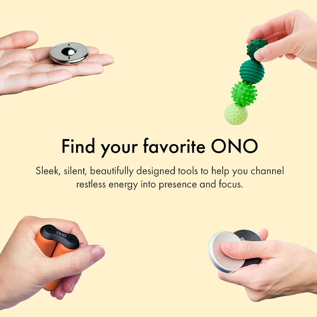 Roller - Handheld Fidget Toy for Adults | Help Relieve Stress, Anxiety, Tension | Promotes Focus, Clarity | Compact, Portable Design (Titanium, Junior Size - Titanium)